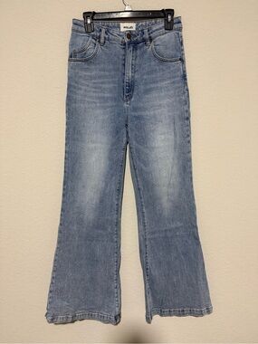ROLLA'S Light Wash Wide Leg High-Rise Jeans
